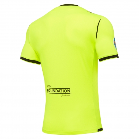 copy of Maglia gara MACRON UEFA Referee manica corta BLACK