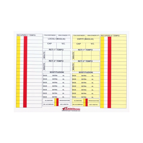 Taccuino Arbitro Completo