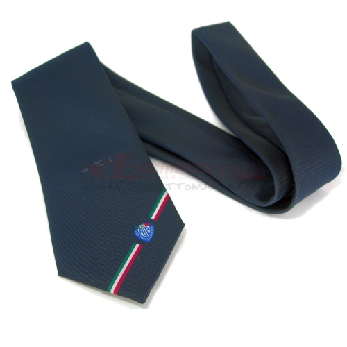 Cravatta logo AIA BLU NAVY